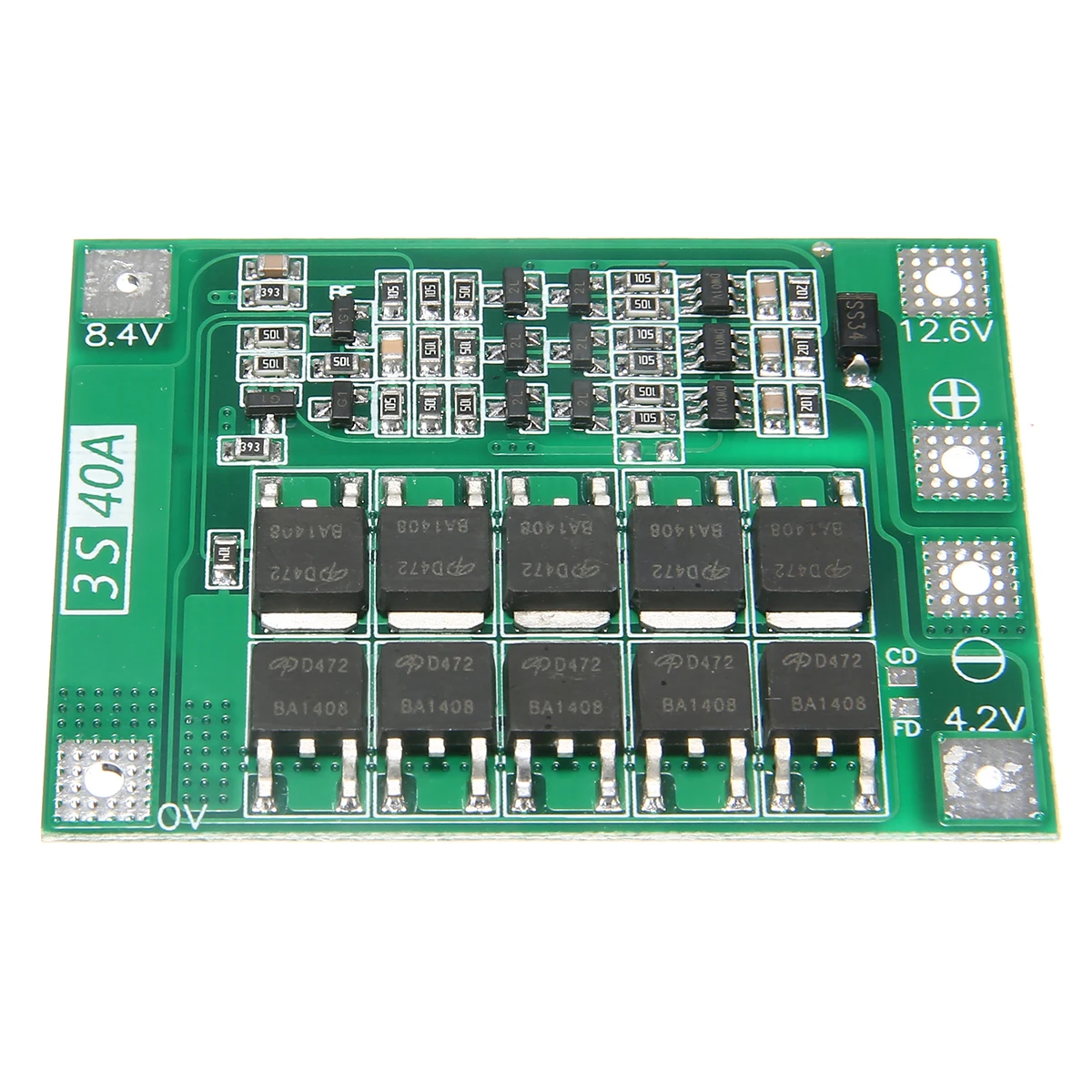 Новое поступление 1 шт 3S 11 V 12 6 40A 18650 литий ионный аккумулятор плата защиты BMS