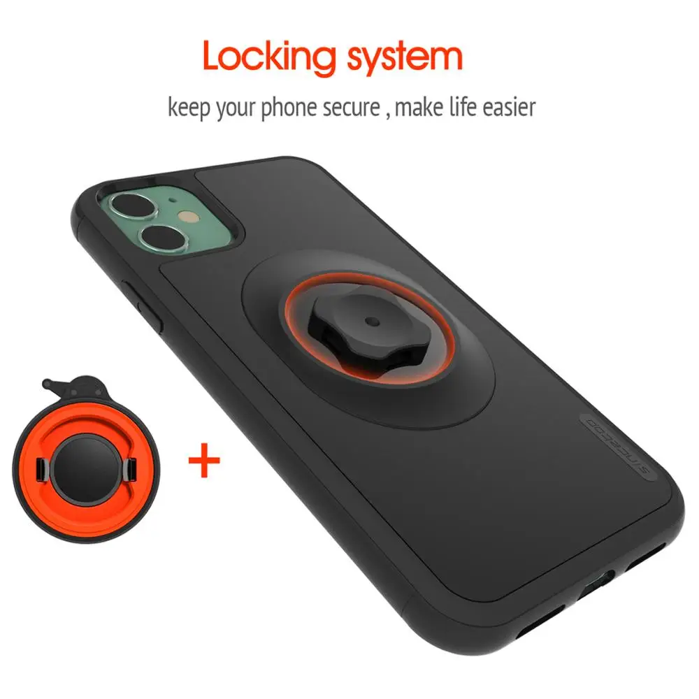 bicycle phone holder with quick mount car holder belt clip case for iphone 11 pro xsmax 8 plus 7 6 6s 5s se bike mount free global shipping