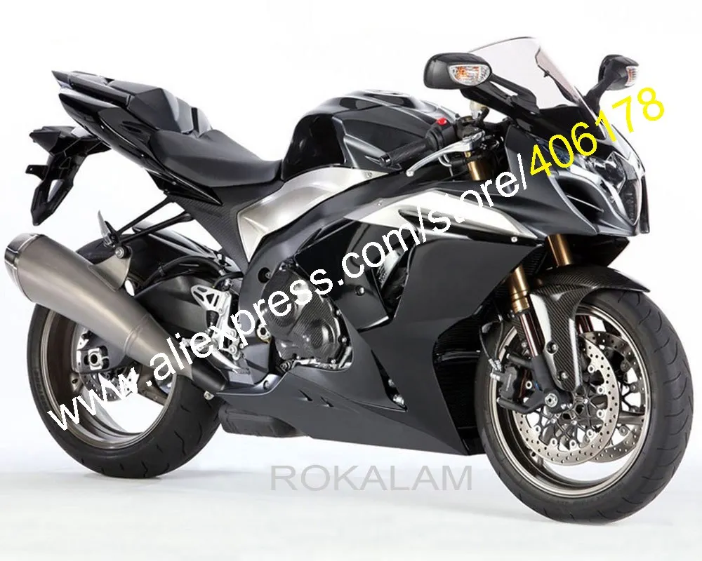Онлайн покупка GSXR1000 для Suzuki полный черный 09-16 GSX-R1000 2009-2016 K9 ABS комплект обтекателей