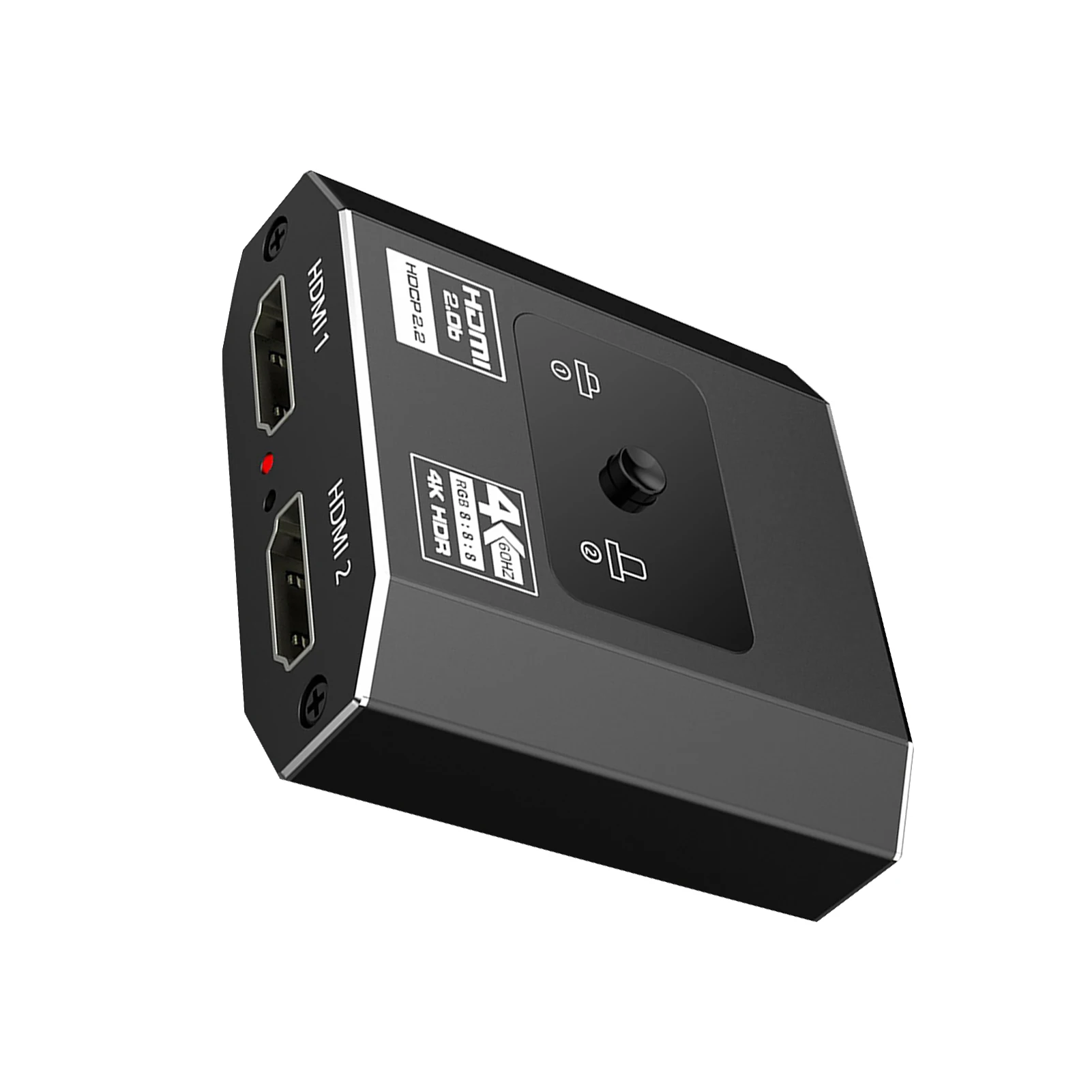 

High Resolution Video Projectors Universal DVD Portable Audio Durable Switch Splitter Bi-directional Easy Use Aluminum Alloy TV