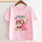Детская футболка с принтом в виде флакона обезьяны и бабочки