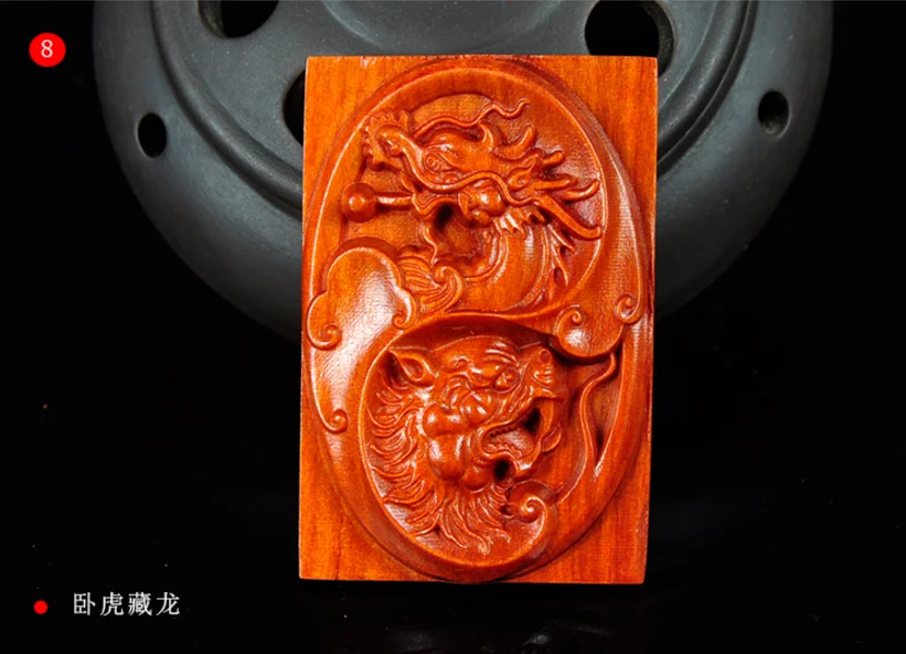 LETSFUN Изящные Ювелирные изделия индонезийский дракон с кровью деревянная ручная