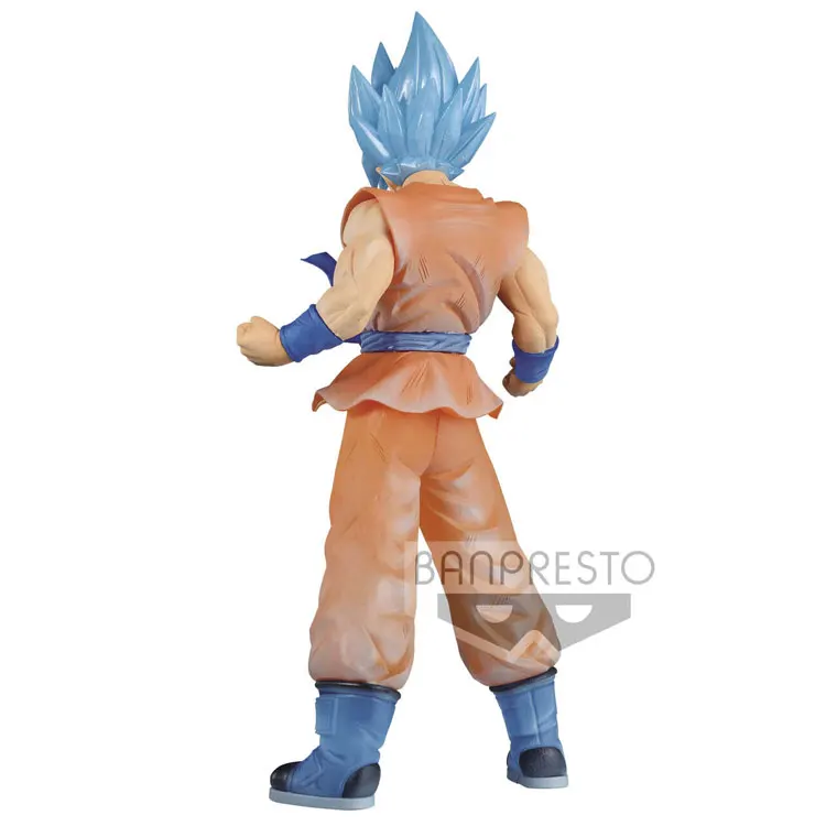 В наличии оригинал Banpresto DBZ очистка SSJ бог синий Гоку фигурка детская модель