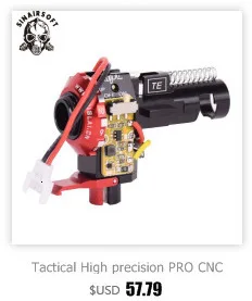 SINAIRSOFT CNC 7075 авиационный алюминиевый Hop up камера для M4 M16 серии AEG Airsoft Marui, Dboys, JG и т. Д. Аксессуары для охоты