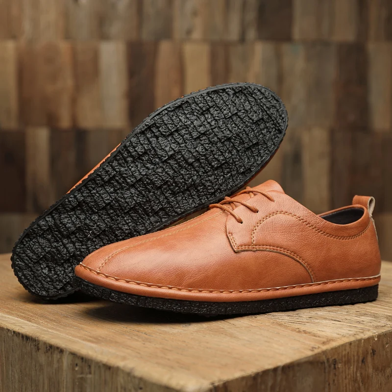 

Casual Sneaker Fashion Men's Shoes Leather Men Autumn Genuine Sapato Masculino For Zapatos Hombre Summer