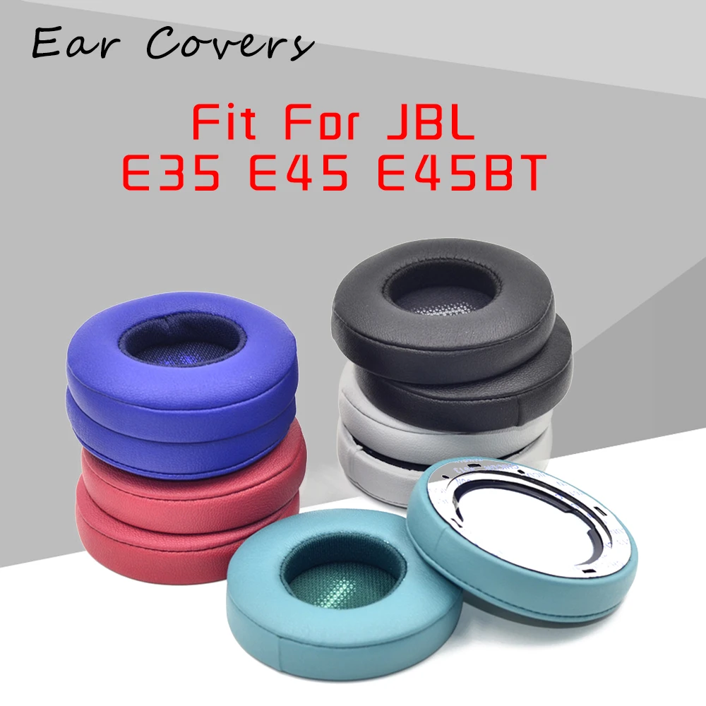 

Earpads For JBL E35 E45 E45BT Headphone Earpad Replacement Headset Ear Pads PU Leather Sponge Foam