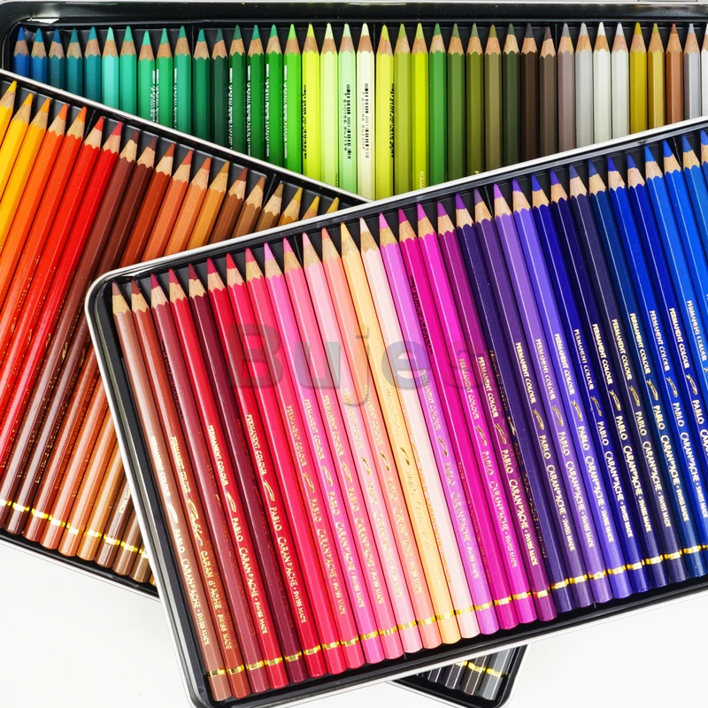 Набор для рисования набор швейцарских карандашей 12/20/40/80/120 цветов масляный