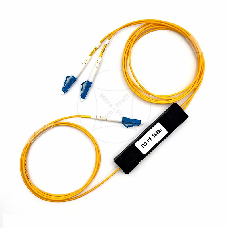 Оптоволоконный FBT сплиттер LC/UPC коннектор 1x2 SM 1310 нм бесплатная