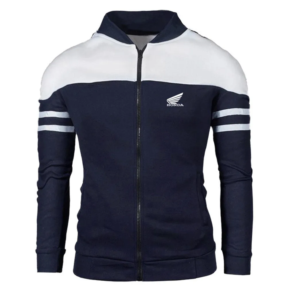 

Jacket men's 2021 spring and autumn new HONDA car logo printing sports baseball uniform Korean style slim trend jacket jacket
