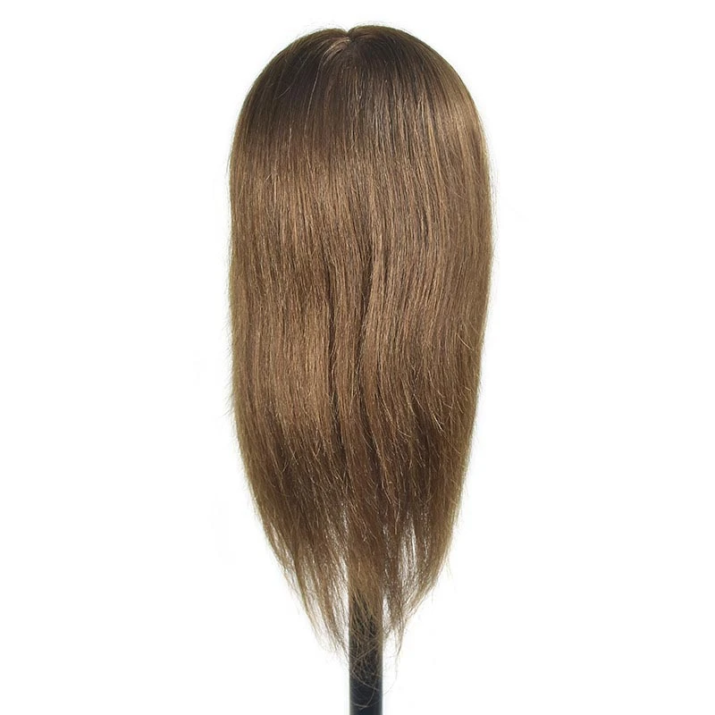 

Mannequin Head Hairdressing Hair Training Head Mannequin Hair Natural Hairdresser Mannequin Head with Human Hair