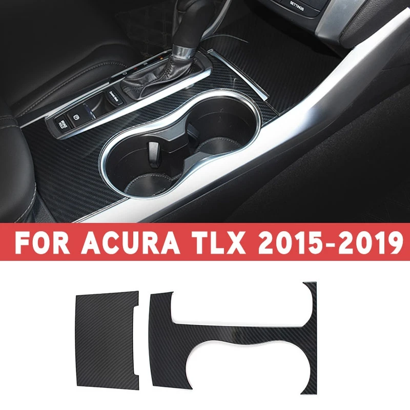 Pcmos углеродное волокно панель накладка для Acura TLX- интерьер молдинги молдинг наклейки Новые