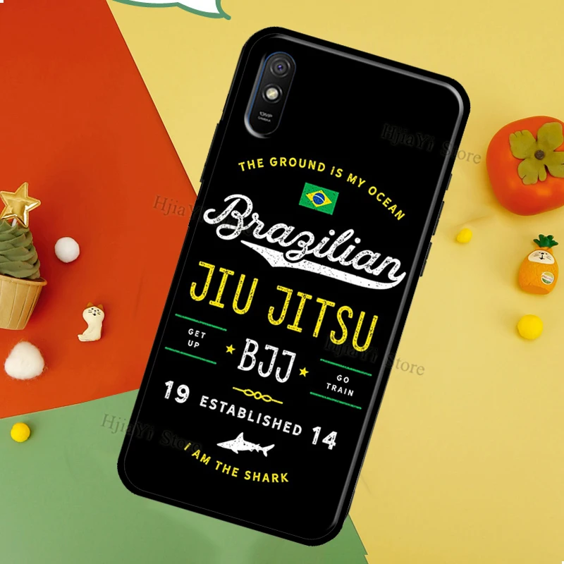 Бразильский джиу-джитсу BJJ для Xiaomi Redmi Note 10 Pro чехол телефона 11 9 8 10S 9S 8T 9C | Мобильные