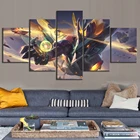 Плакат игровой Лиги Легенд Aurelion Sol, Звездный фальсификатор, картины на стену LOL HD для домашнего декора, украшения для комнаты