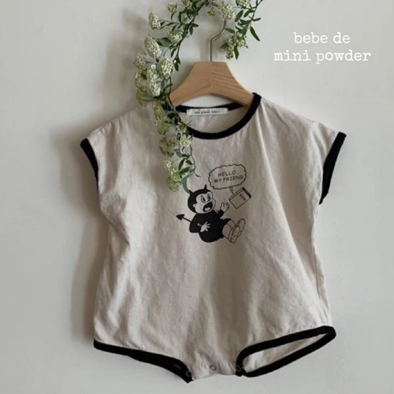 

Cartoon Baby Boys Romper Summer Short Sleeve Infant Jumpsuit Toddler Baby Sports Tracksuit Children Bodysuit Newborn Pajamas