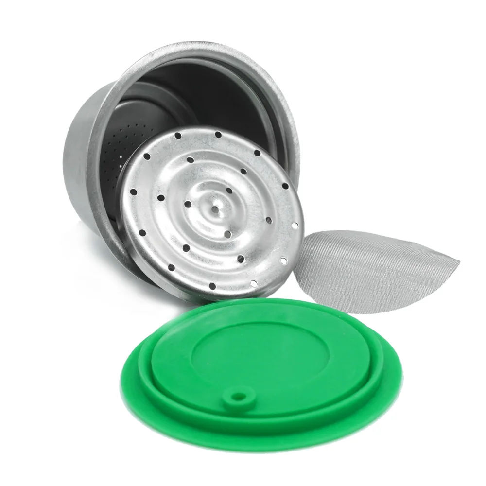 Склад в России многоразовые Нержавеющая сталь металлический Кофе капсулы