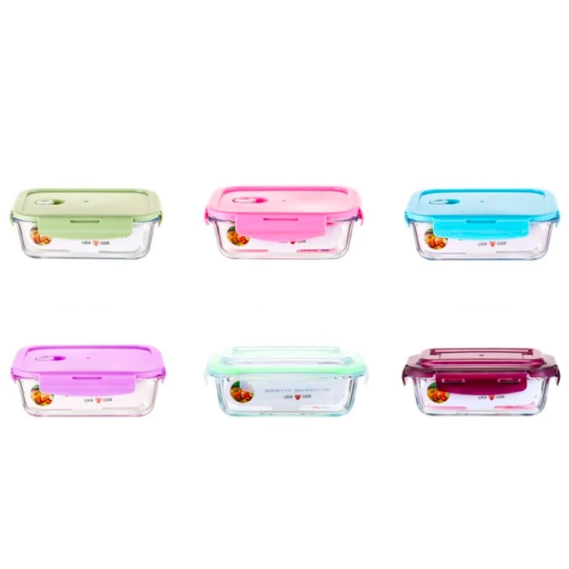 Портативный Ланч-бокс из здорового материала боксы бэнто стеклянная коробка