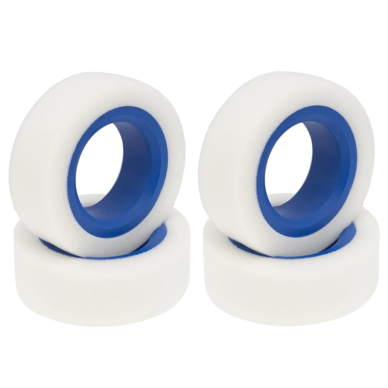 

4 шт. двухступенчатые шины из ТПЭ, 114-120 мм, подходят для колес 1,9 дюймов, для радиоуправляемых гусеничных автомобилей Axial SCX10 90046 Traxxas TRX4