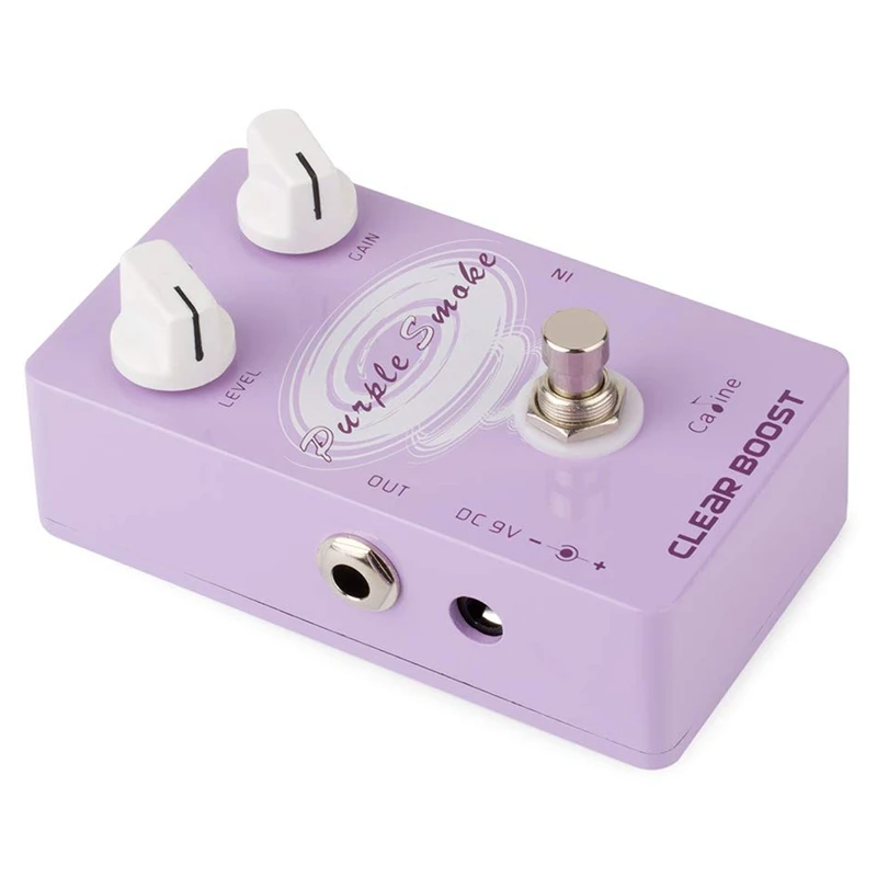 Caline CP-22 Clean Boost гитарный эффект педали фиолетовый True Bypass аксессуары для гитары