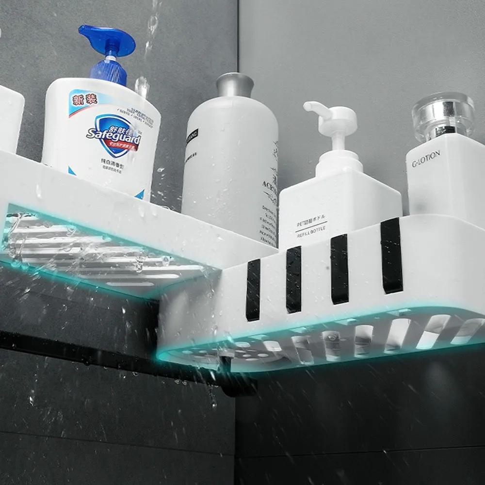 CellDeal угловая полка для душа вращающийся держатель шампуня кухонная хранения