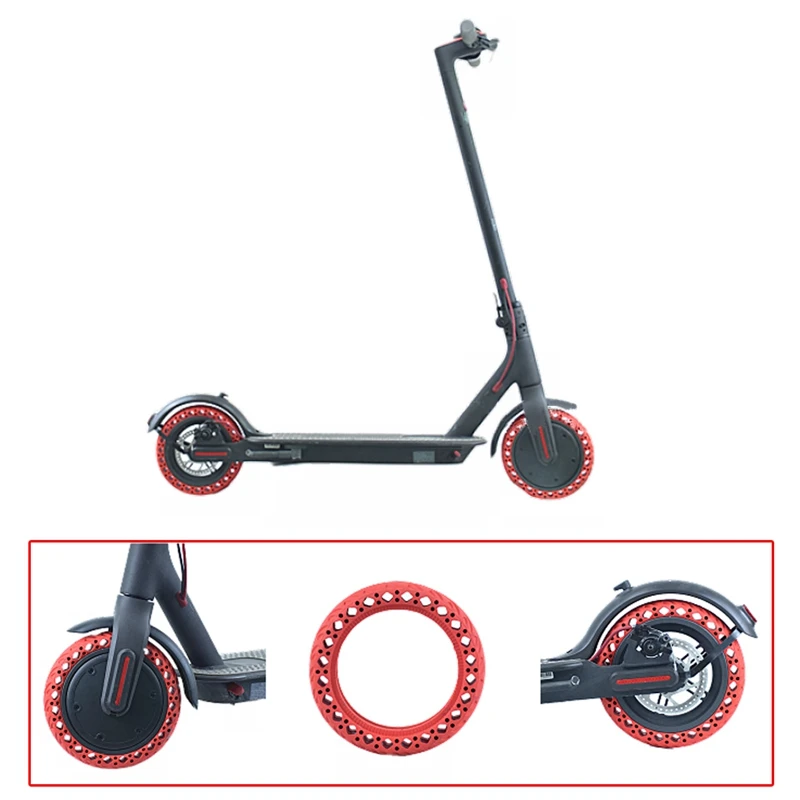 Резиновые трёрдые шины для Xiaomi Mijia M365/Ninebot 8 5 inch Электрический скутер пчелиных сот