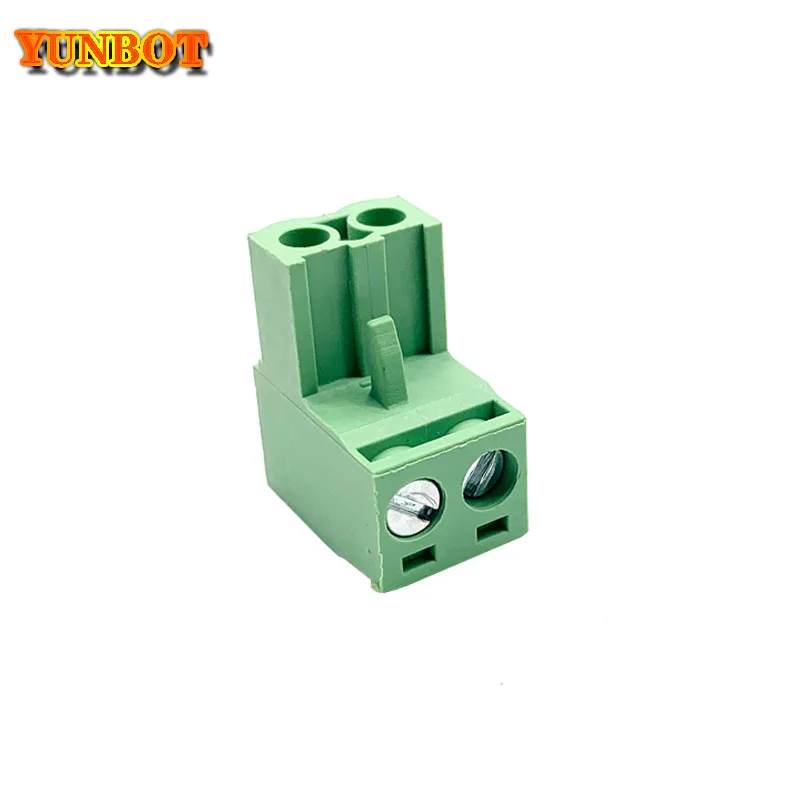 10PCS/LOT 3D printer parts HT5.08 2pin Terminal plug type 300 V 10A KF2EDGK 5.08mm pitch PCB connector terminal block | Компьютеры и