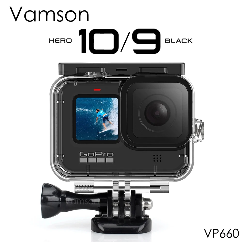 

Водонепроницаемый чехол для Go Pro Hero 10 9 Gopro10 9 Black