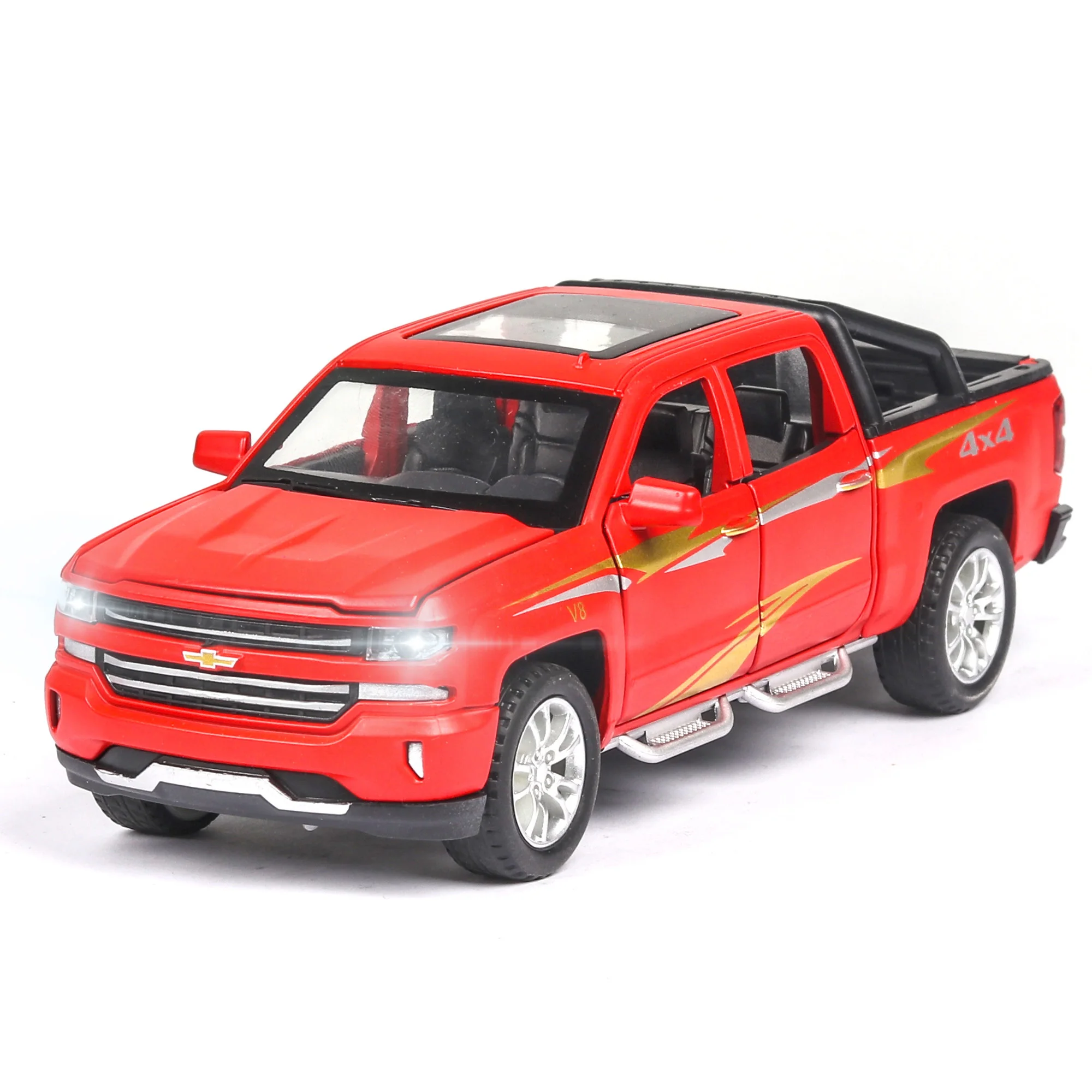Лимит продаж модель автомобиля Chevrolet Silverado 4x4 1:32 игрушечные автомобили со