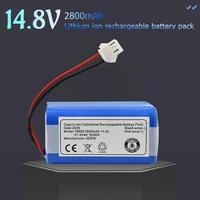 100 high quality14 8v 2800mah li ion rechargeable battery for ilife a4 a4s v7s a6 v7s plus robot vacuum cleaner