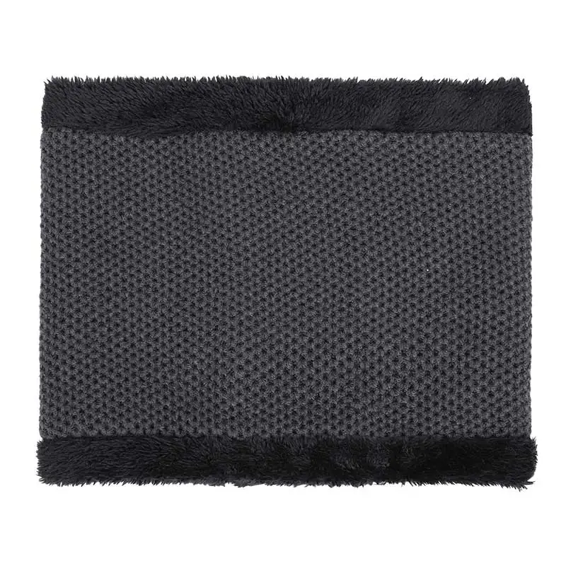 Dark Gray-b Новая зимняя вязанная хлопковая шапка с логотипом, простая модная унисекс Спорт на открытом воздухе, высококачественный удобный комплект из 2 предметов, настраиваемый - Цвет: Dark Gray-b