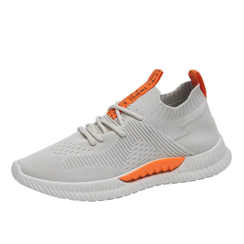 

New Popular Style Men Running Shoes Lace Up Athletic Shoes Outdoor Walkng jogging Sneakers Comfortable