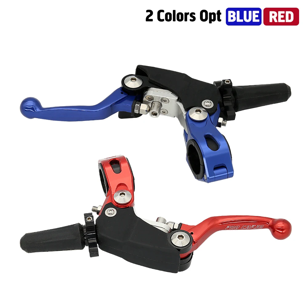 

For CRF YZF KXF EXC KAYO BSE 125 230 250 300 450cc Dirt Pit Bike ATV Motocross High Quality Universal CNC Folding Clutch Lever