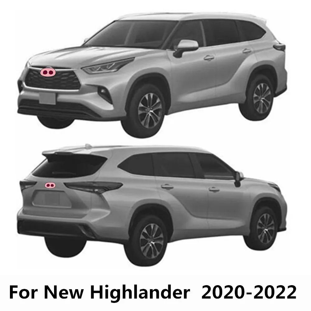 For Toyota Highlander 2020 2021 2022 Car Styling Cover Stick Trim ABS Center Console Cup Holder Gear Storage Box Frame Parts | Автомобили