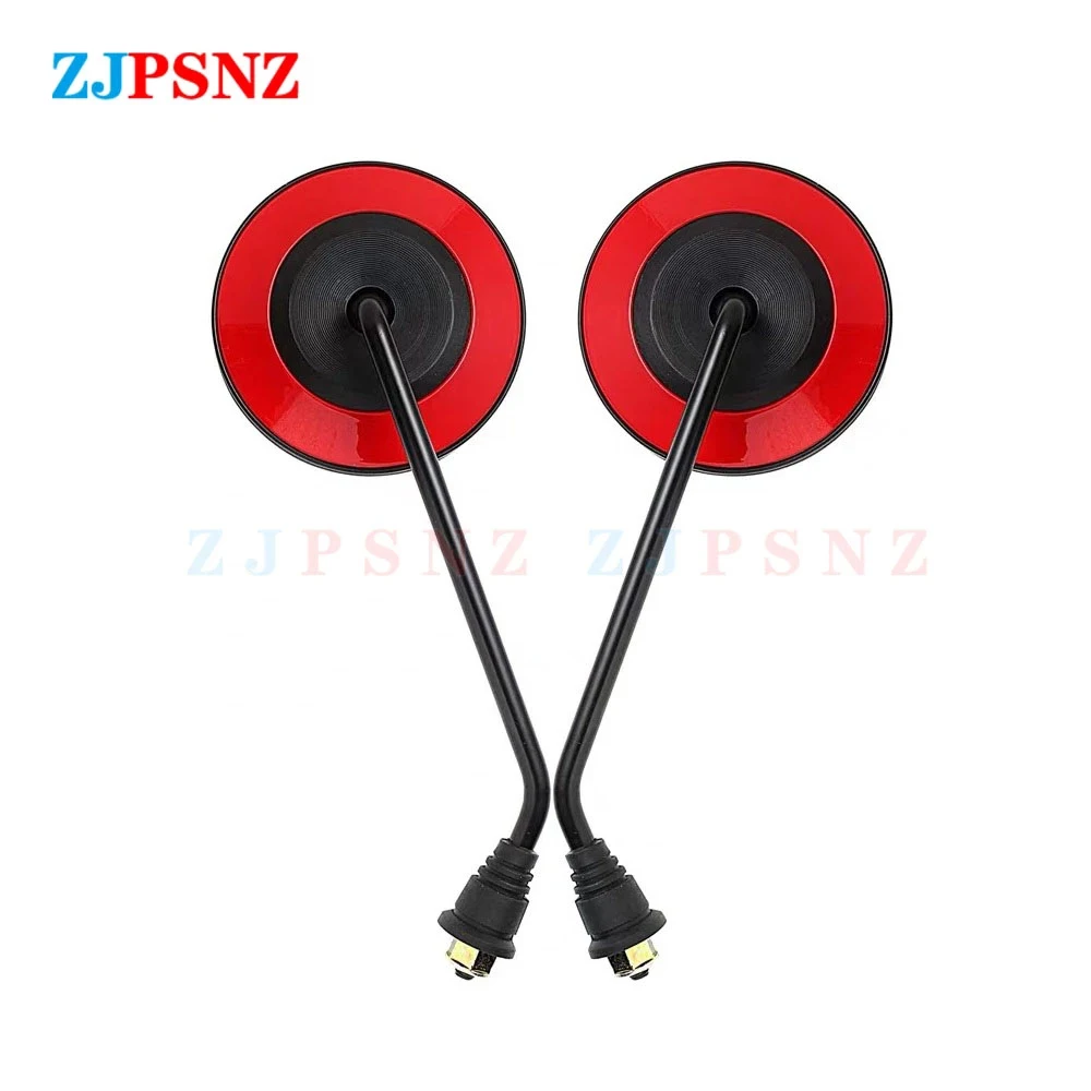 8mm Screw Round Multicolor Motorcycle Mirror 360° Rotated Adjust Back View Rearview Mirrors Moped Side | Автомобили и мотоциклы