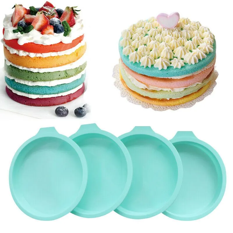 

Round cake mold Silicone mold 8-inch baking silicone tools