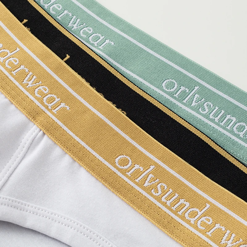 

ORLVS New Sexy Men Underwear Brief Gay Panties Cotton Breathable Men Briefs Underpants U Pouch Low Waist Men's Lingerie OR6221