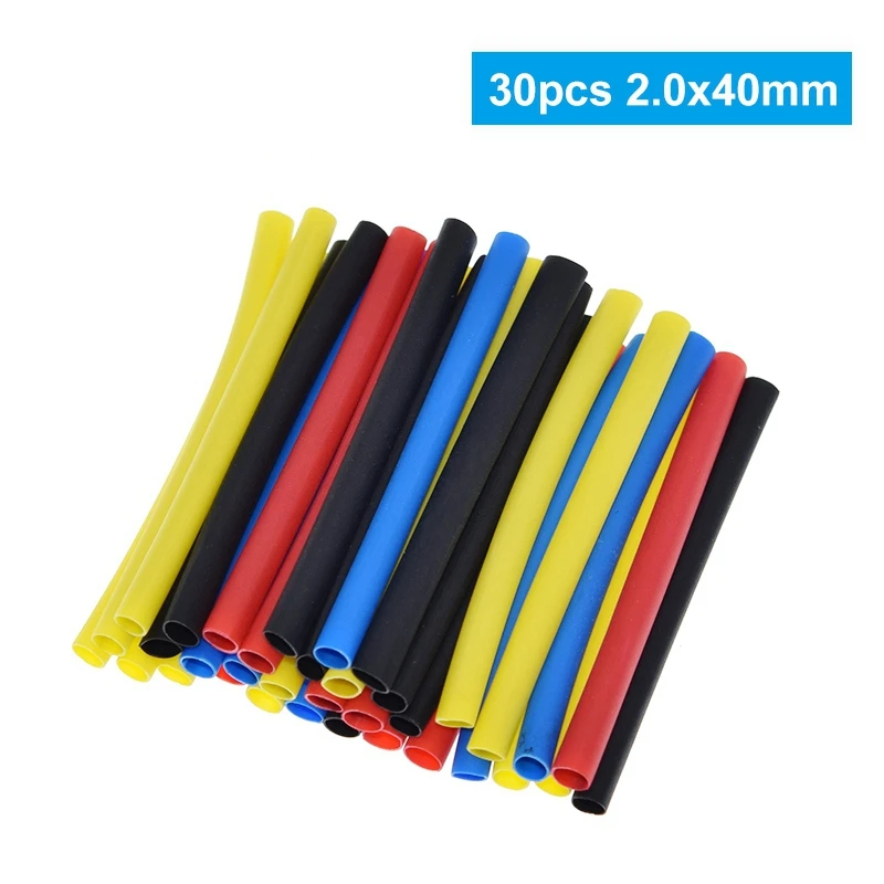 Комплект разнообразных термоусадочных трубок полиолефиновые трубки с