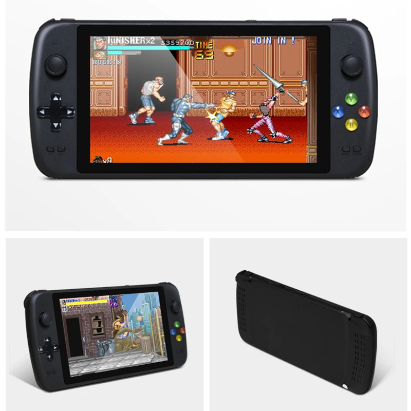 7 дюймовый четырёхядерный дважды DVD плеер игровой консоли двойной джойстик