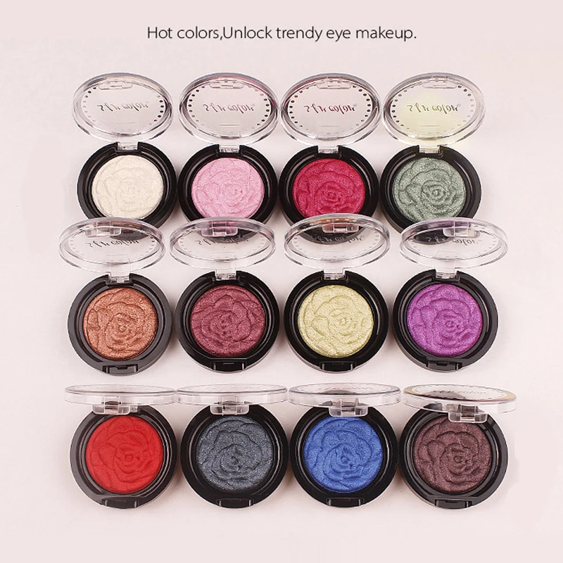 Matte Makeup Eyeshadow Palette Pigment Long Lasting Bright Water-Resistant Metallic Eye Shadow Beauty Make Up |
