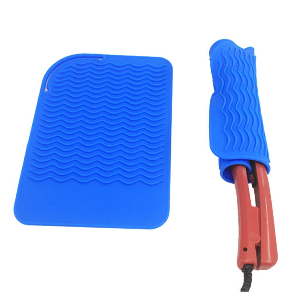 Щипцы для завивки волос выпрямитель практичный термостойкий Коврик