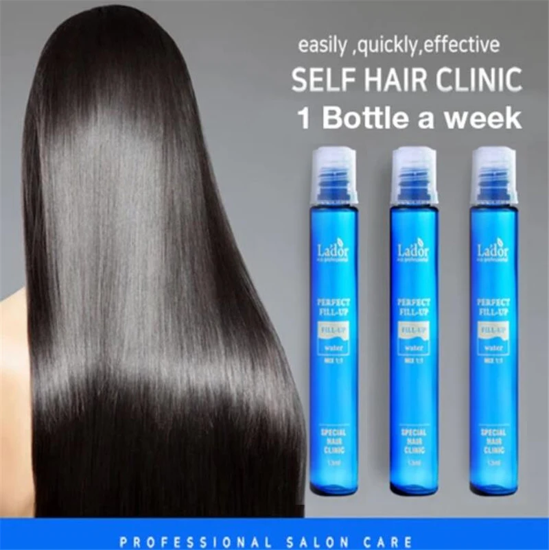 LADOR идеально подходит для волос наполнения водой белка ампулы Кератиновый Уход