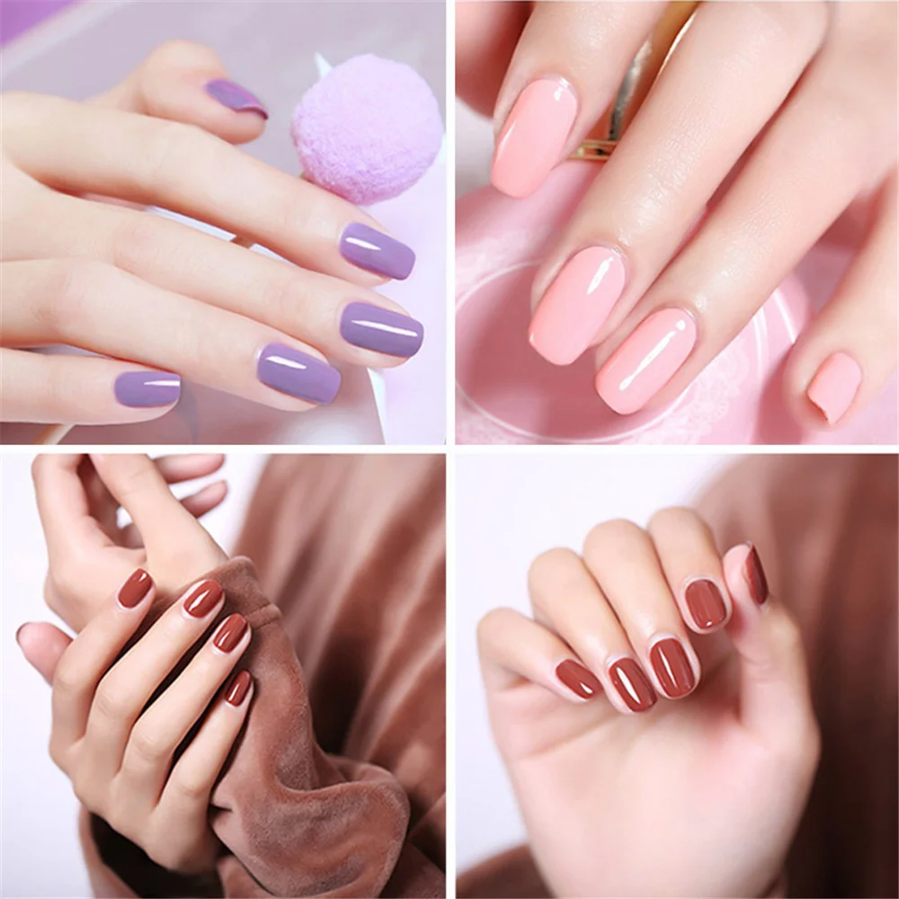 

8ML Gel Nail Polish Set Manicures Set Nail Art Design Tool Kit with 36W Nail Lamp Nail Dryer Set Nail Sequin Gel Varnish Set Kit