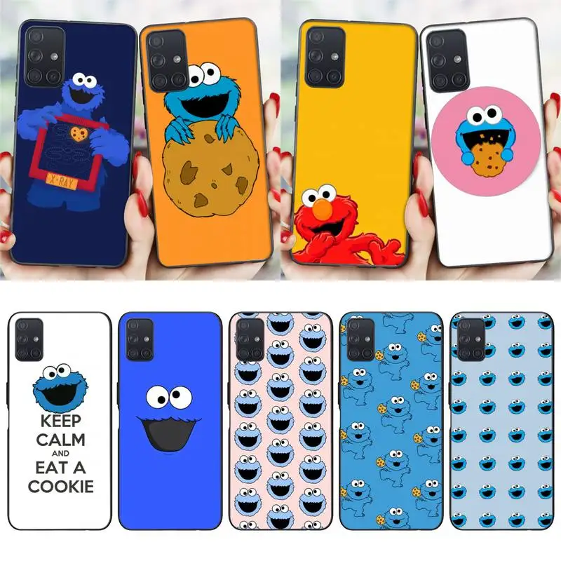 

Cookie monster Phone Case For Samsung Galaxy S20 21 Note10 20 A30 50 70 71 Plus Ultra