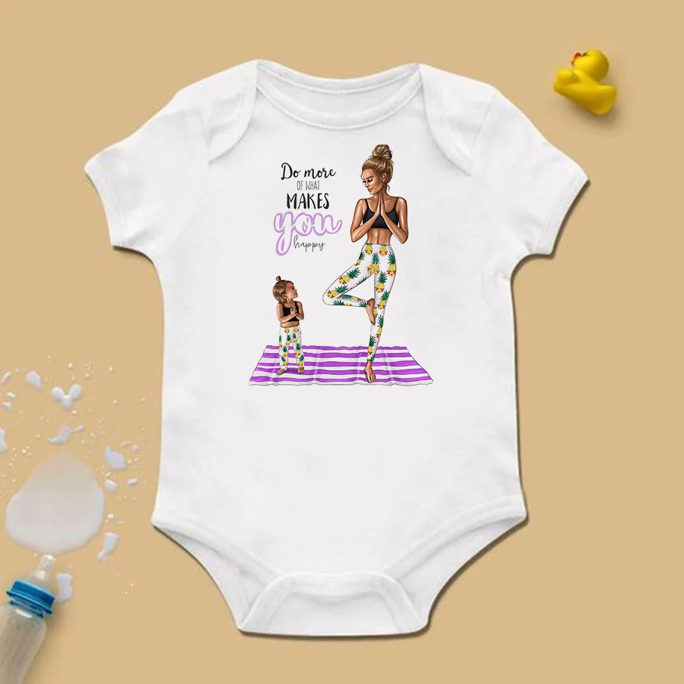 Camiseta para madre e hija, ropa para madre e hija, informal, para el d&iacute;a de la primera madre-3
