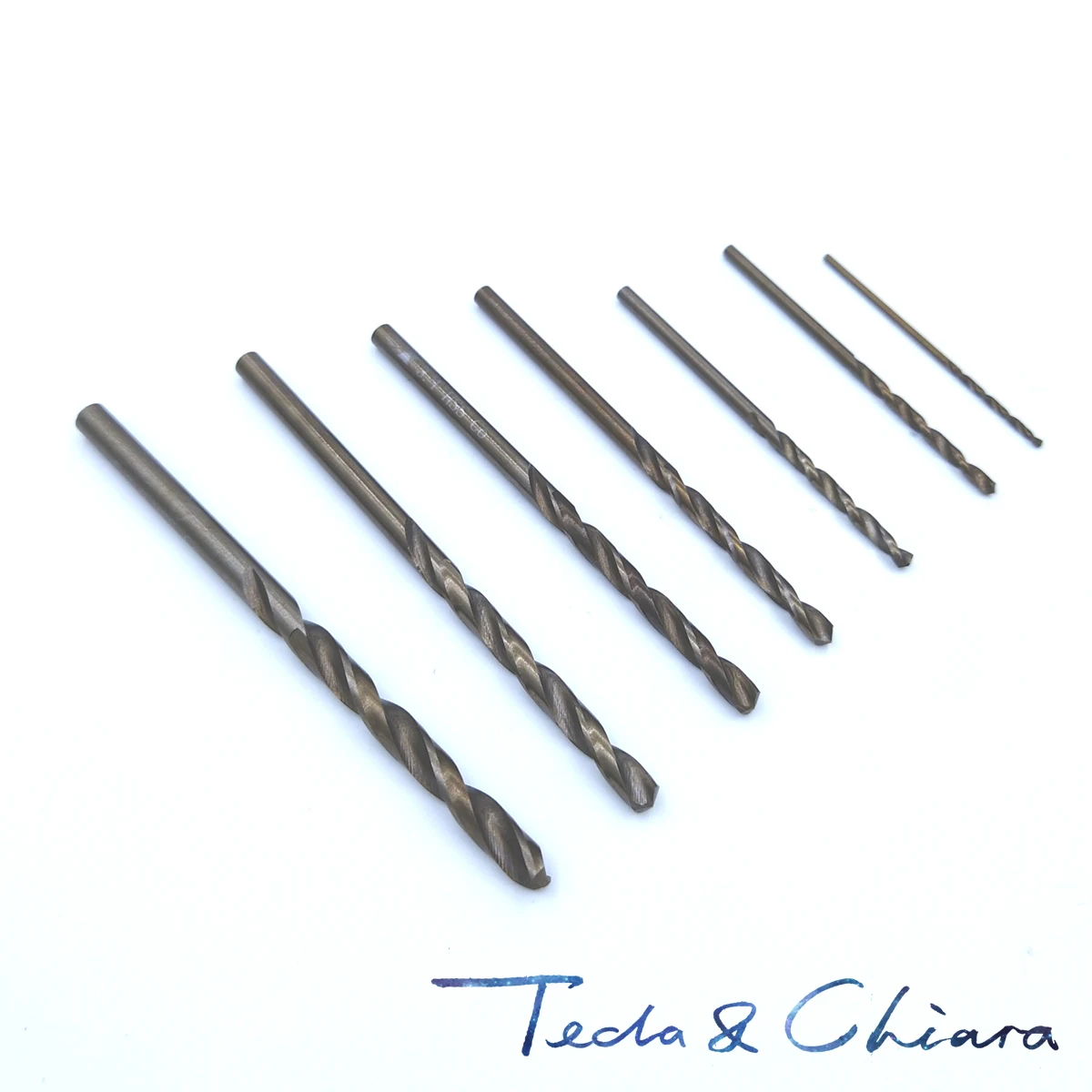 0.8 0.9 1 1.1 1.2 1.3 1.4 1.5 1.6 1.7 1.8 1.9 mm HSS-CO M35 Cobalt Steel Straight Shank Twist Drill Bits For Stainless Steel