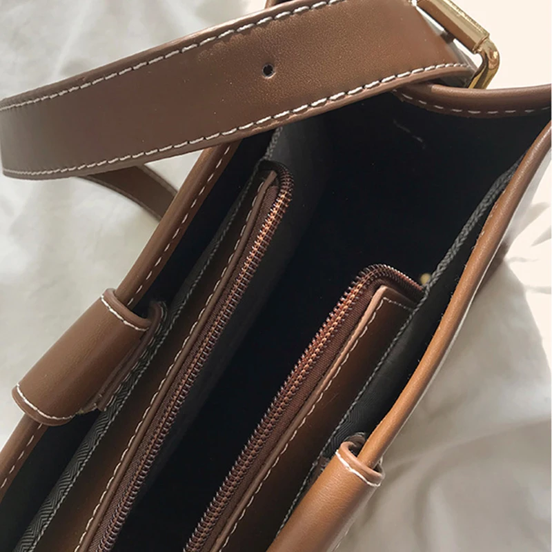 

Fashion Canvas Women's Handbag and Purses Large Capacity Shoulder Bags for Female Casual Buckets Bags 2021 Cross Body Bag Woman