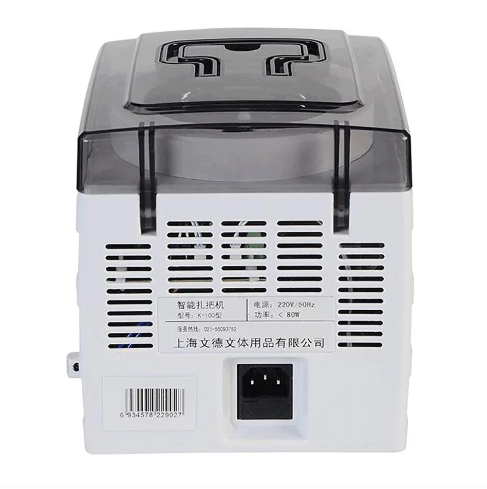

Paper Currency Banknote Binder Money Bundling Machine Hot Melting Money Note Paper Binding Machine 220V