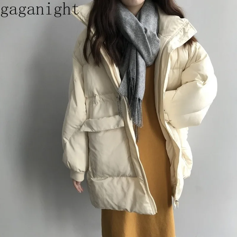 Gaganight модный вязаный женский комплект из двух предметов, однотонный короткий свитер, длинное платье в полоску, офисные женские корейские костюмы, весна-осень