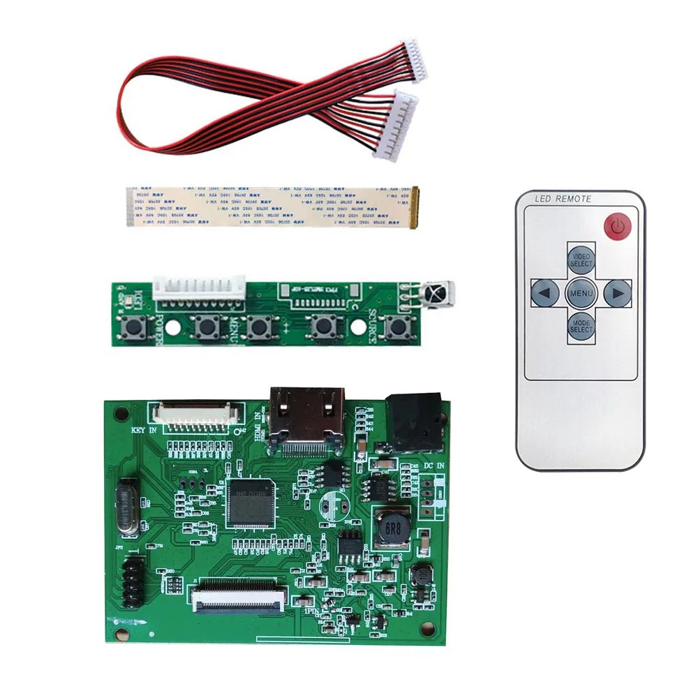 2HDMI edp 30 контактный Модуль платы контроллера комплект сделай сам для Raspberry Pi ПК