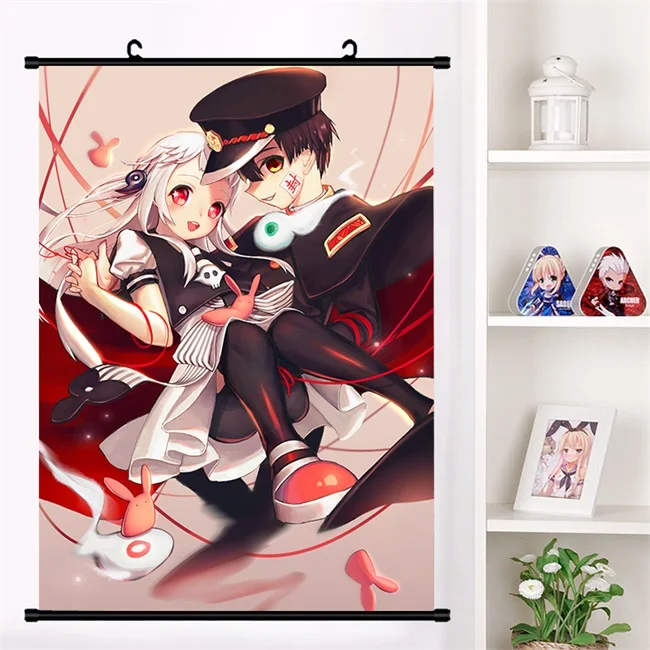 N Аниме Туалет-Hanako-кун Jibaku Shounen аниме настенные настенный плакат отаку коллекция домашнего декора искусство подарок - Цвет: N