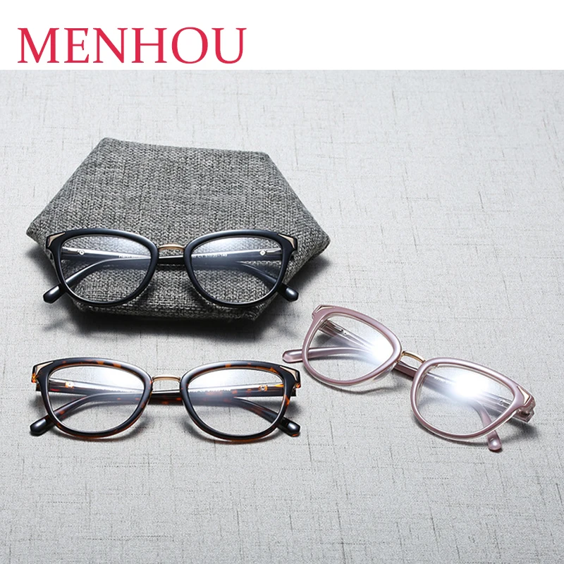 Женские очки кошачий глаз Ретро стиль высокое качество компьютерные для женщин